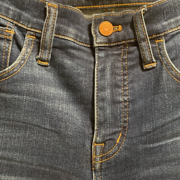 Madewell Roadtripper jeans, dark denim color - Picture 4 of 5